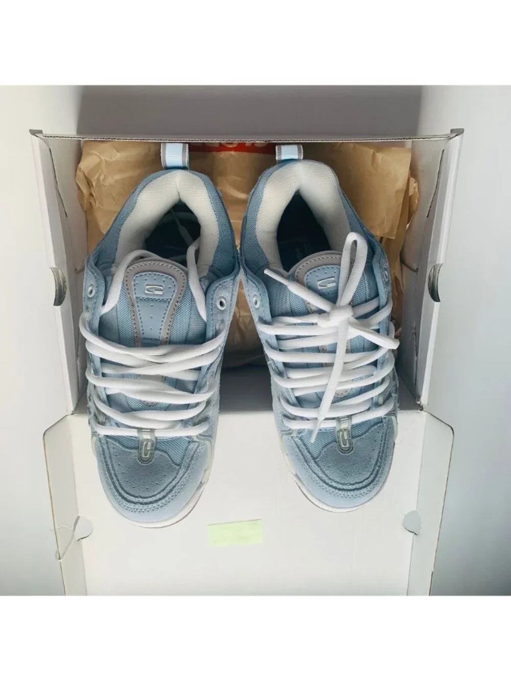 NWT Y2K Globe CT IV Classic Mens Blue Suede Lace Up Skate Sneakers Shoes